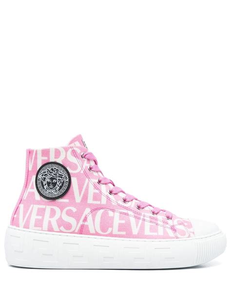 price of versace sneakers|versace high top sneakers.